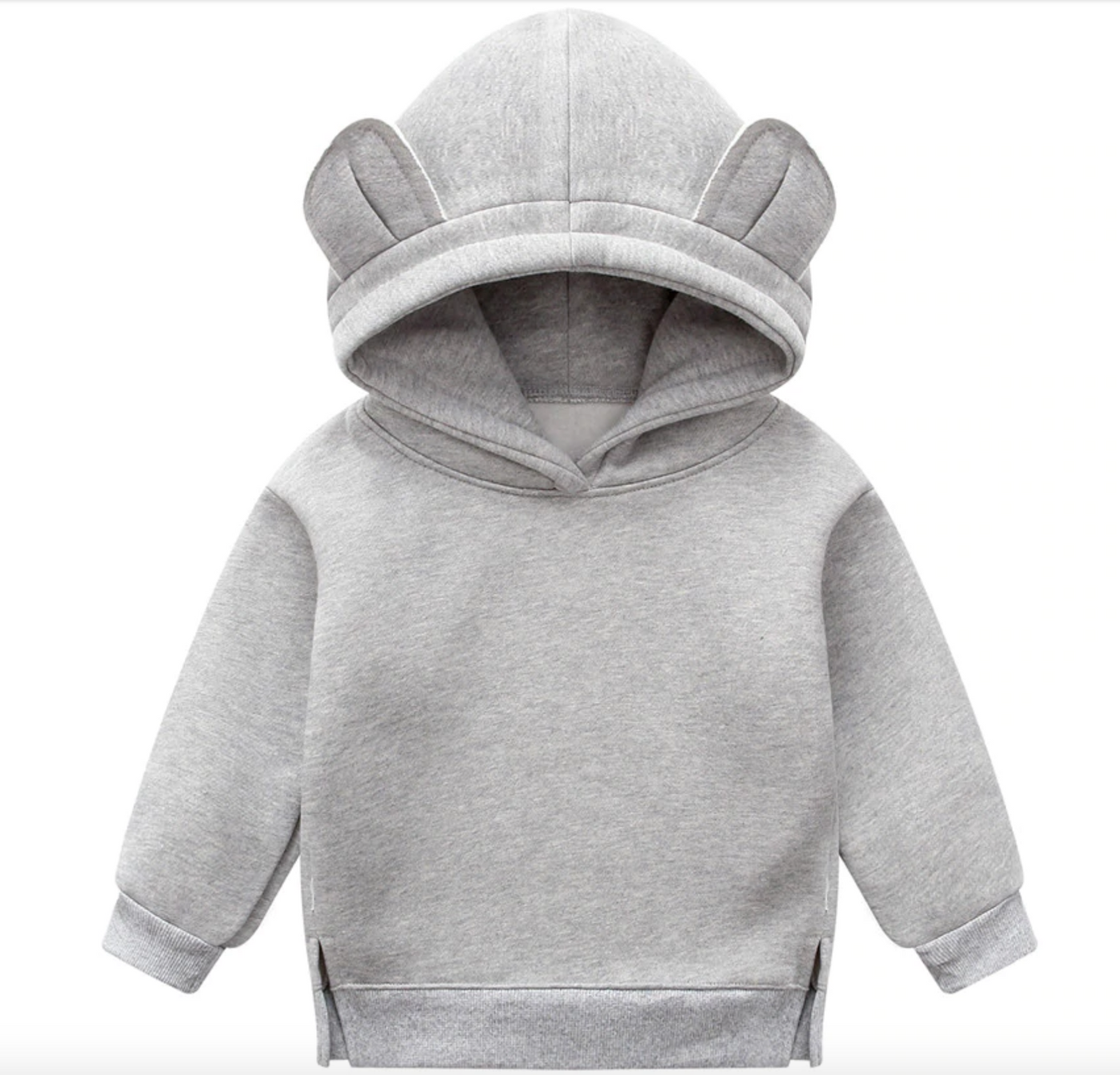 Blythe Bear Hoodie - Grey