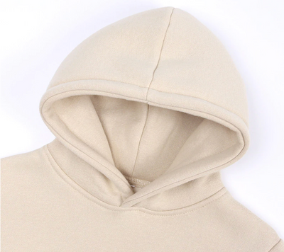 Hooded Tracksuit - Beige