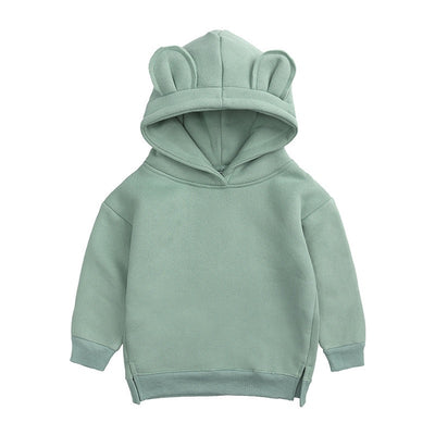 Blythe Bear Hoodie - Sage Green